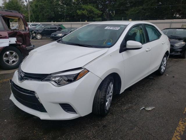 TOYOTA COROLLA L 2016 with VIN 5YFBURHE1GP549062 - Photo from auction
