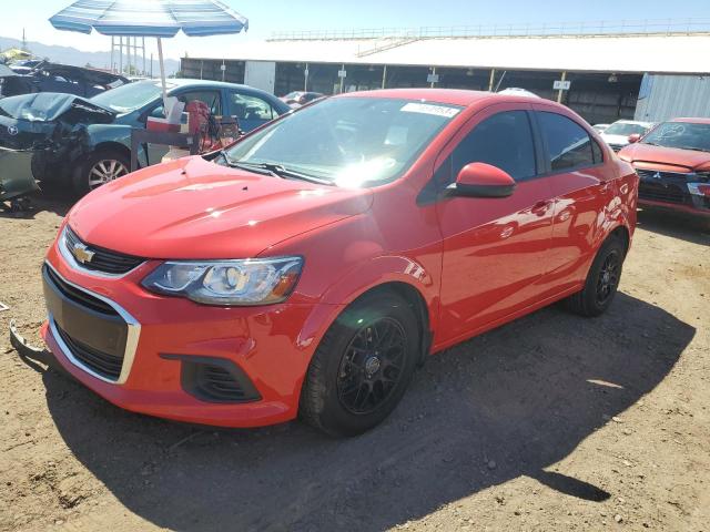 CHEVROLET SONIC LS 2018 with VIN 1G1JB5SH8J4111557 - Photo from auction