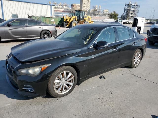 INFINITI Q50 BASE 2015 with VIN JN1BV7AR8FM407097 - Photo from auction