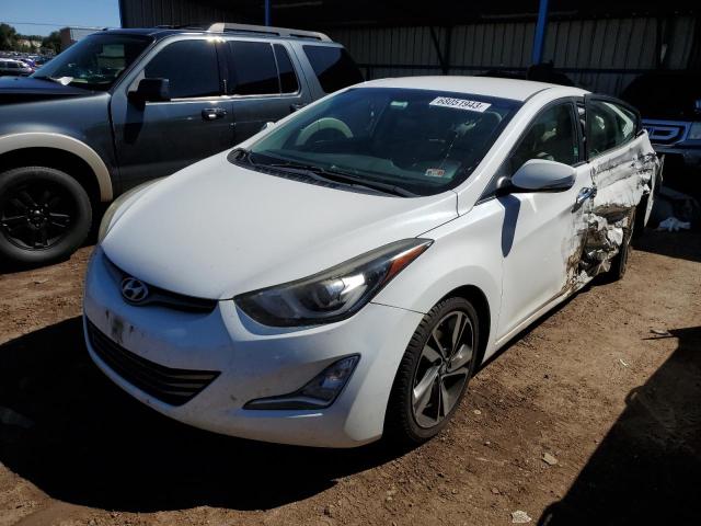 HYUNDAI ELANTRA SE 2014 with VIN 5NPDH4AE3EH488205 - Photo from auction