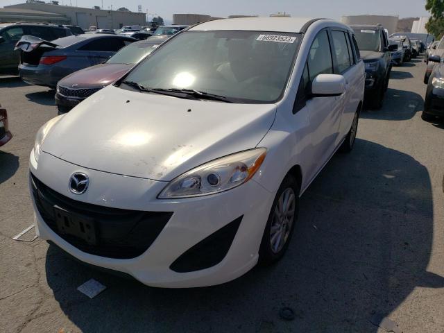 Снимка 1 от търг – 2012 MAZDA 5 с VIN JM1CW2BL7C0130103