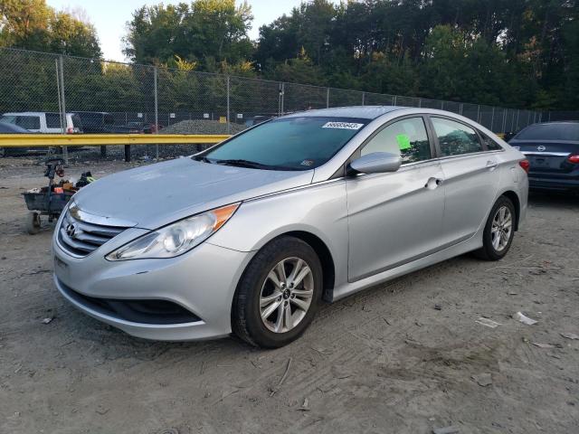 HYUNDAI SONATA GLS 2014 with VIN 5NPEB4AC1EH877378 - Photo from auction
