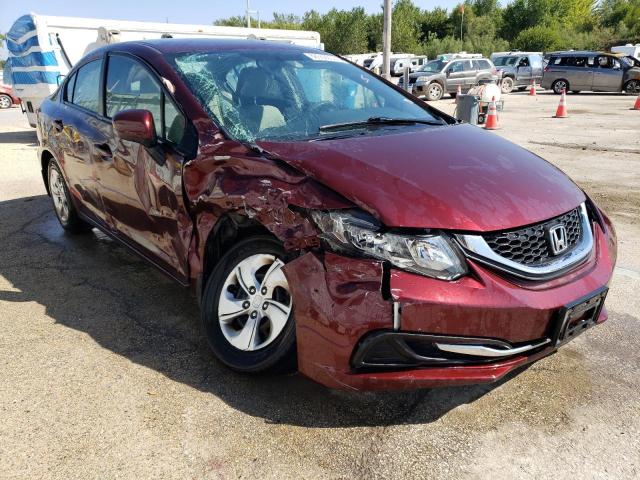 Photo 4 from auction – 2014 HONDA CIVIC LX with VIN 19XFB2F54EE008314