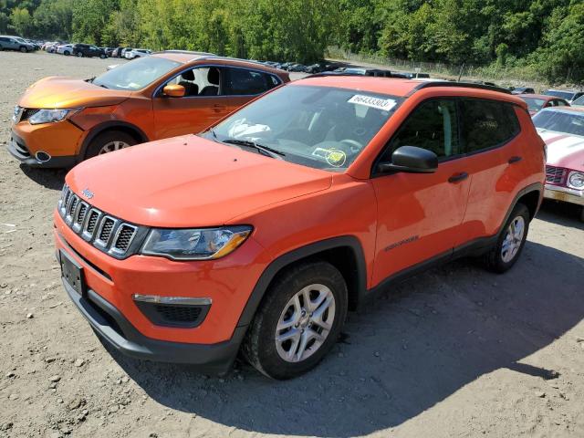JEEP COMPASS SP 2018 with VIN 3C4NJCAB8JT462122 - Photo from auction