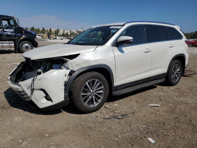 TOYOTA HIGHLANDER 2019 with VIN 5TDJZRFH9KS583857 - Photo from auction