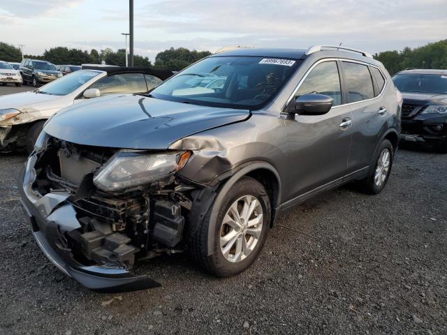NISSAN ROGUE S 2015 with VIN KNMAT2MV8FP554657 - Photo from auction