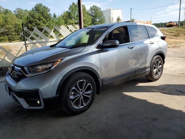 HONDA CR-V EX 2022 with VIN 7FARW1H58NE010283 - Photo from auction