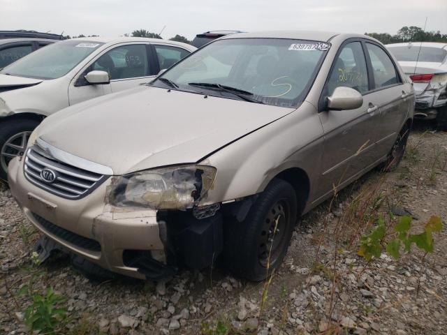 KIA SPECTRA EX 2008 with VIN KNAFE121085570308 - Photo from auction