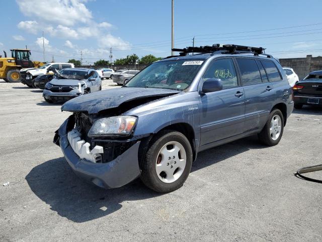 TOYOTA HIGHLANDER 2006 with VIN JTEEP21A160140096 - Photo from auction