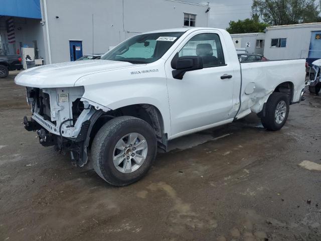 CHEVROLET SILVERADO 2022 with VIN 3GCNAAED2NG636264 - Photo from auction