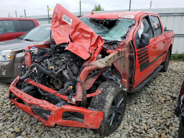 Photo 1 from auction – 2018 FORD F150 SUPER with VIN 1FTEW1E5XJFC72830