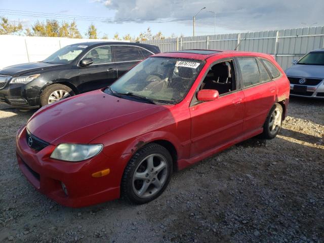 MAZDA PROTEGE PR 2002 with VIN JM1BJ245821568002 - Photo from auction