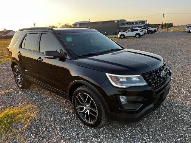 FORD EXPLORER S 2016 with VIN 1FM5K8GT6GGA03769 - Photo from auction