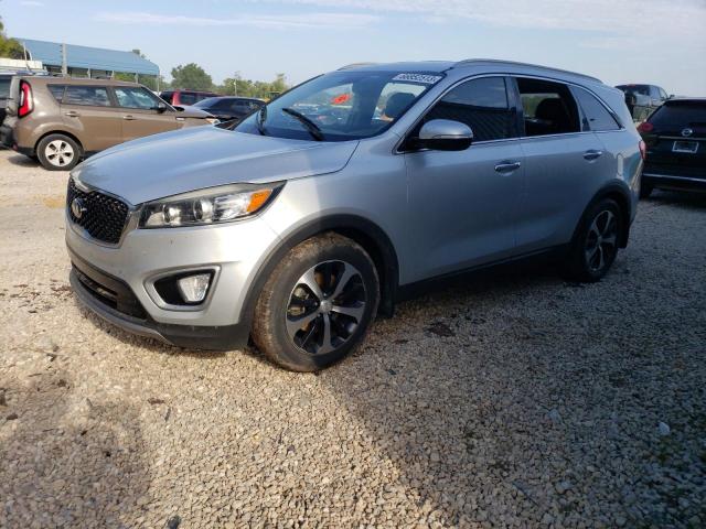 KIA SORENTO EX 2017 with VIN 5XYPH4A50HG330526 - Photo from auction