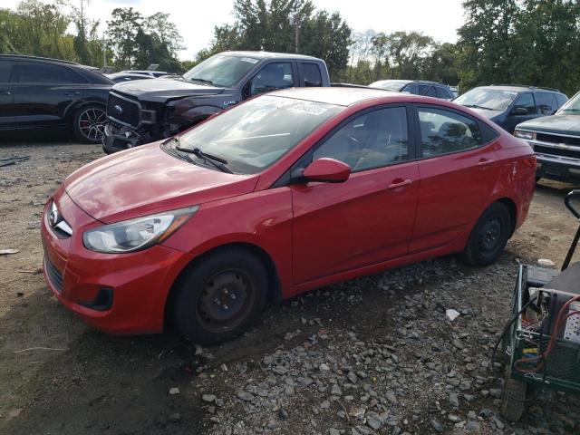 HYUNDAI ACCENT GLS 2013 with VIN KMHCT4AE7DU414764 - Photo from auction