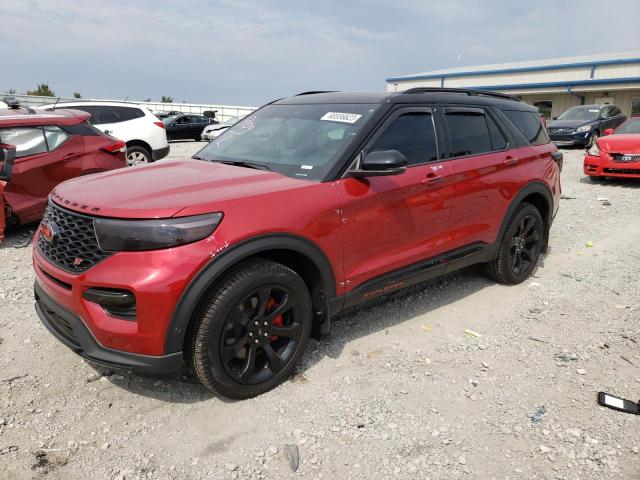 FORD EXPLORER S 2022 with VIN 1FM5K8GC4NGC20573 - Photo from auction