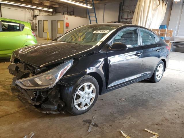 HYUNDAI ACCENT SE 2019 with VIN 3KPC24A38KE052347 - Photo from auction