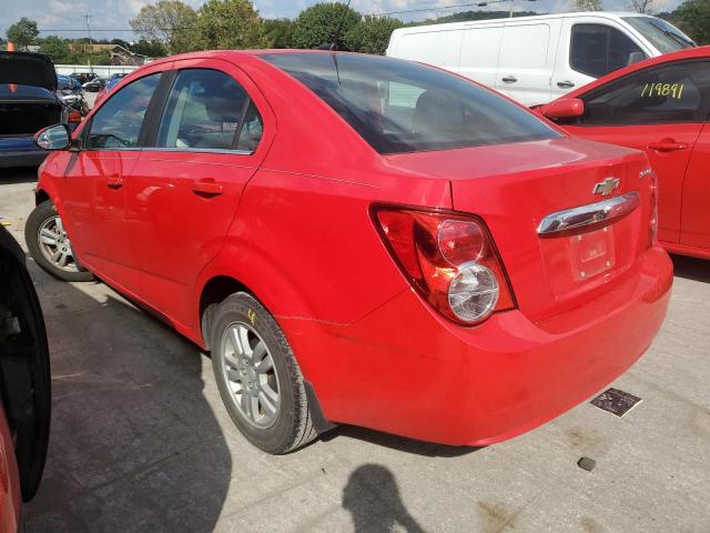Photo 2 from auction – 2014 CHEVROLET SONIC LT with VIN 1G1JC5SH0E4135113