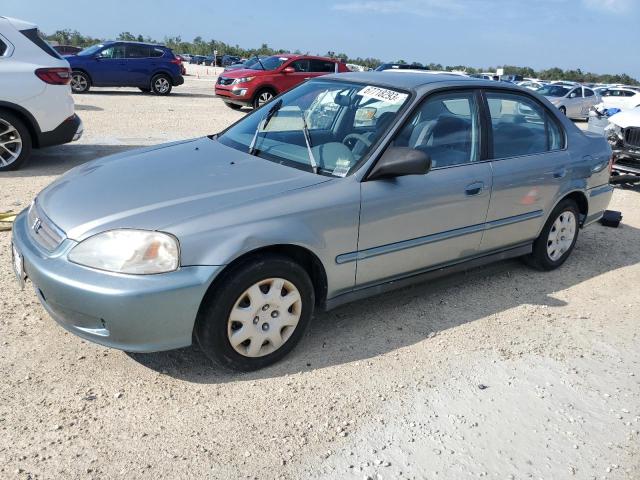 Photo 1 from auction – 2000 HONDA CIVIC BASE with VIN 2HGEJ6617YH510926