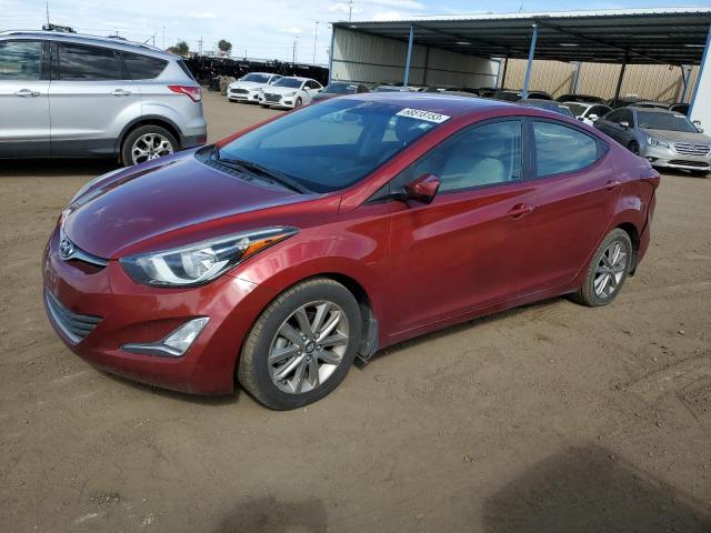 Photo 1 from auction – 2016 HYUNDAI ELANTRA SE with VIN 5NPDH4AE1GH763086