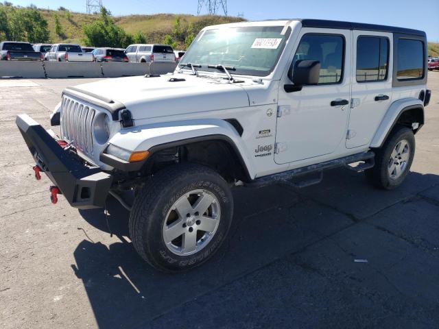 JEEP WRANGLER U 2018 with VIN 1C4HJXEG7JW124537 - Photo from auction