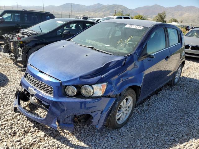 CHEVROLET SONIC LT 2014 with VIN 1G1JC6SH5E4229848 - Photo from auction