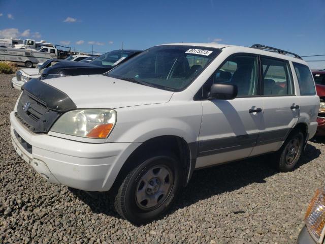 Photo 1 from auction – 2003 HONDA PILOT LX with VIN 2HKYF18163H502572