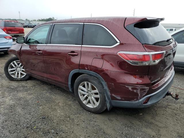 Photo 2 from auction – 2014 TOYOTA HIGHLANDER with VIN 5TDBKRFH6ES043511