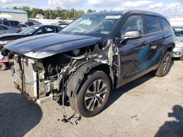 TOYOTA HIGHLANDER 2023 with VIN 5TDKDRBHXPS038685 - Photo from auction
