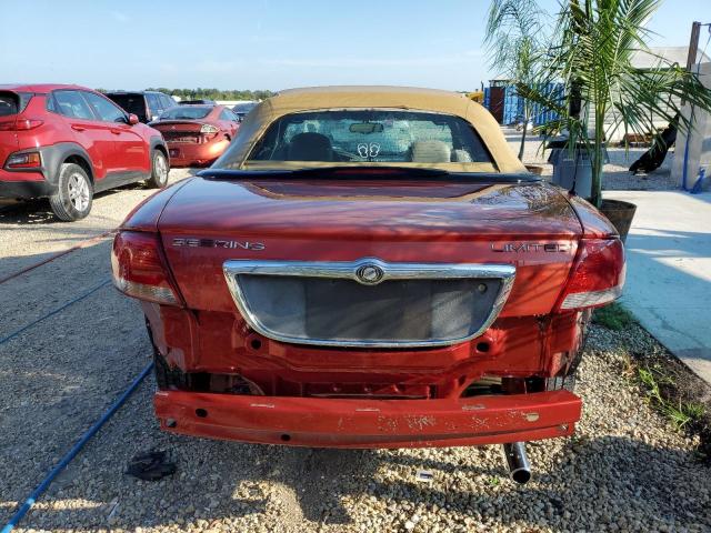 Photo 6 from auction – 2004 CHRYSLER SEBRING LI with VIN 1C3EL65R24N344935