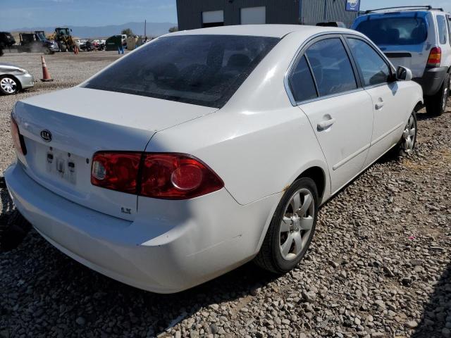 Photo 3 from auction – 2007 KIA OPTIMA LX with VIN KNAGE123975116997