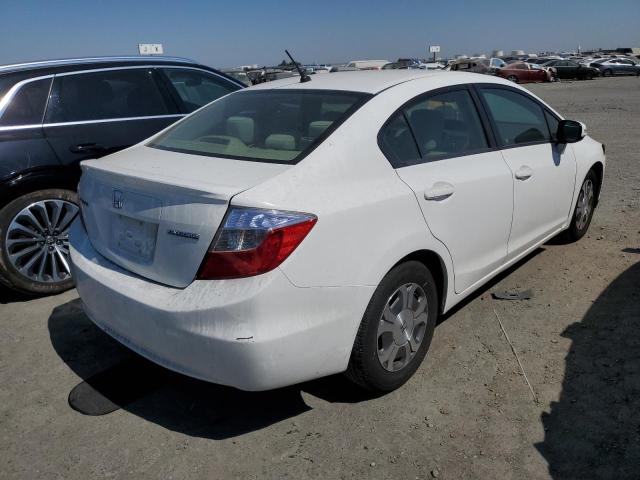 Photo 3 from auction – 2012 HONDA CIVIC HYBR with VIN JHMFB4F28CS010495