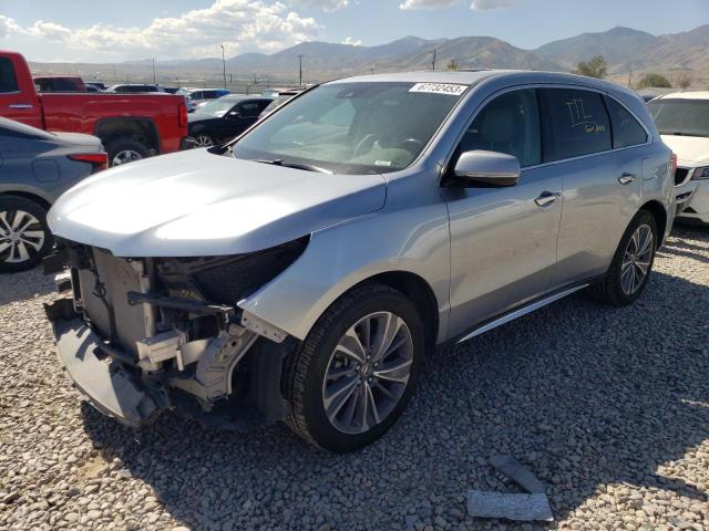 ACURA MDX TECHNO 2017 with VIN 5J8YD4H59HL003487 - Photo from auction