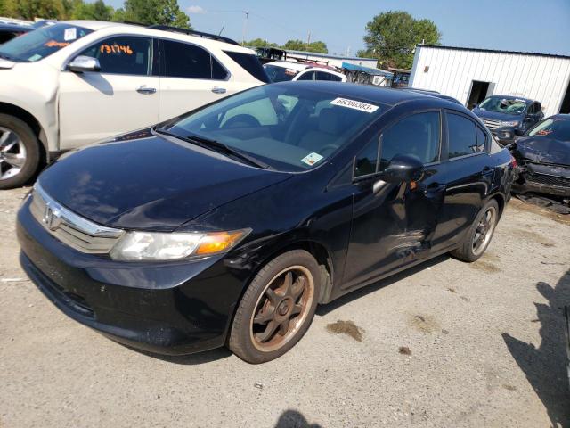 HONDA CIVIC LX 2012 with VIN 2HGFB2F5XCH613005 - Photo from auction