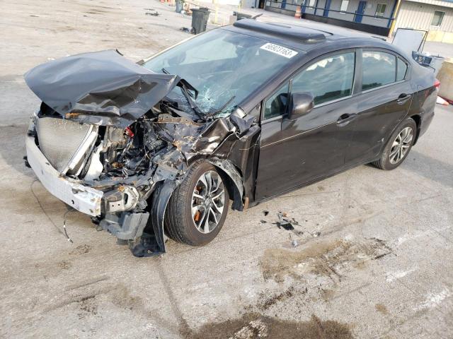 HONDA CIVIC EX 2013 with VIN 19XFB2F84DE012811 - Photo from auction