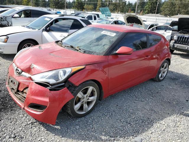 HYUNDAI VELOSTER 2012 z numerem VIN KMHTC6AD5CU027499 - Zdjęcie z aukcji