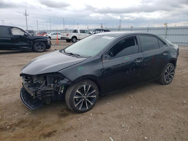 TOYOTA COROLLA L 2018 with VIN 2T1BURHE3JC121663 - Photo from auction
