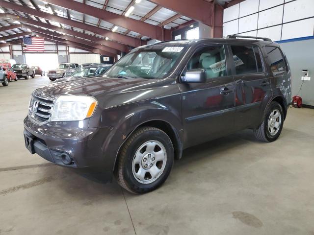HONDA PILOT LX 2012 with VIN 5FNYF4H26CB027336 - Photo from auction