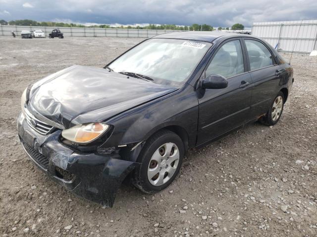 KIA SPECTRA EX 2007 مع رقم تعريف المركبة KNAFE121275437113 - صورة من المزاد