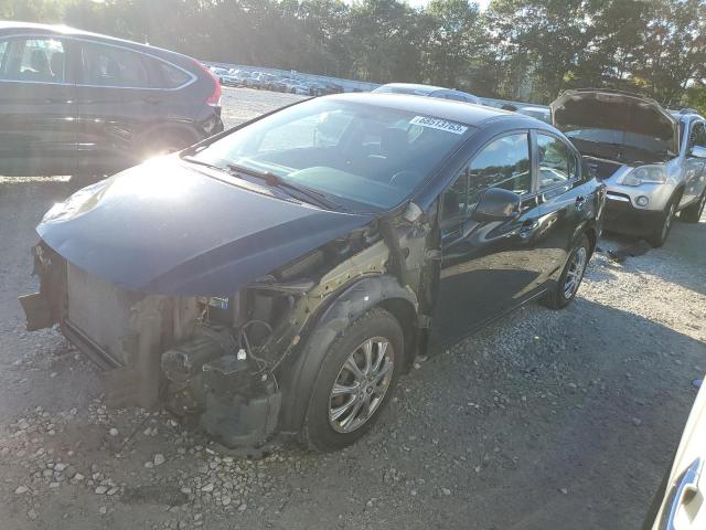 HONDA CIVIC LX 2013 with VIN 2HGFB2F50DH587340 - Photo from auction
