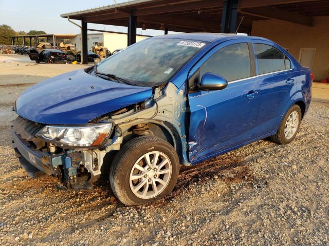 Photo 1 from auction – 2017 CHEVROLET SONIC LT with VIN 1G1JD5SHXH4133497