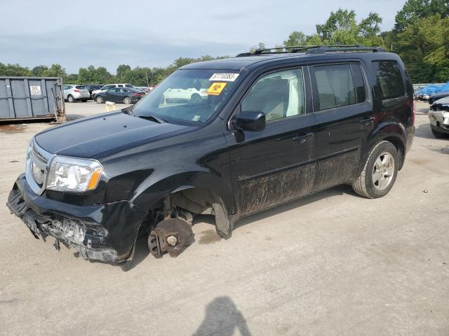 HONDA PILOT EXL 2011 with VIN 5FNYF4H6XBB023517 - Photo from auction