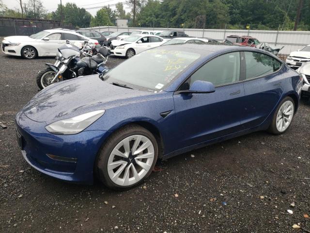 TESLA MODEL 3 2022 с VIN 5YJ3E1EAXNF184992 - Снимка от търг