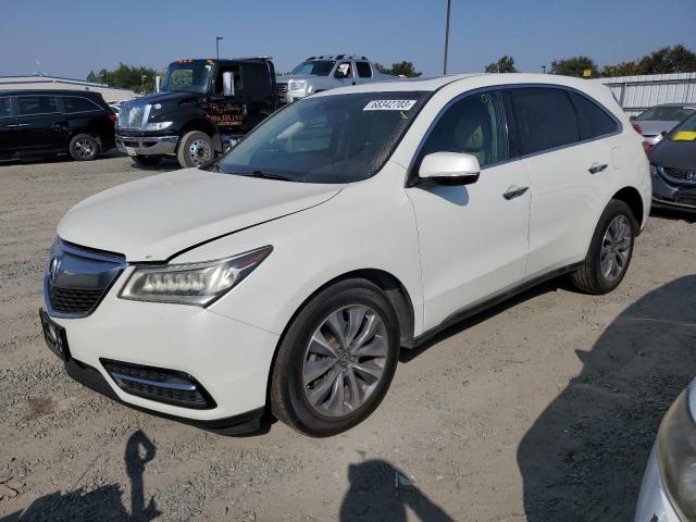 ACURA MDX TECHNO 2015 with VIN 5FRYD4H47FB011446 - Photo from auction