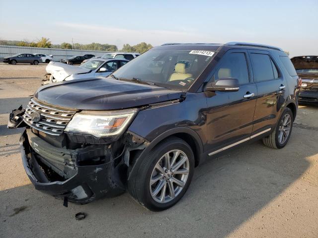 FORD EXPLORER L 2017 with VIN 1FM5K7FH1HGC75106 - Photo from auction