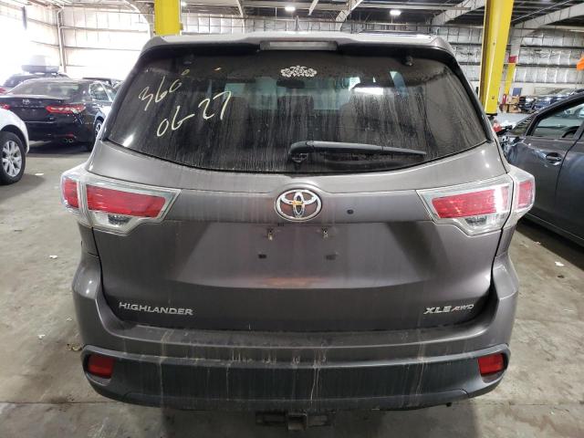 Снимка 6 от търг – 2014 TOYOTA HIGHLANDER с VIN 5TDJKRFHXES054412