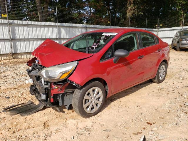 KIA RIO LX 2017 with VIN KNADM4A35H6006288 - Photo from auction