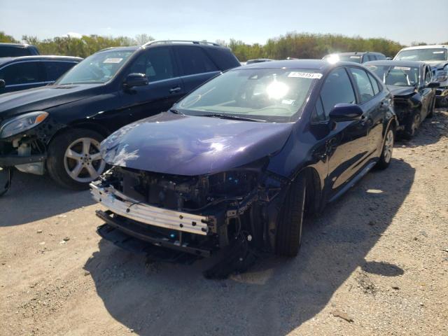 TOYOTA COROLLA LE 2020 with VIN 5YFEPRAE8LP035105 - Photo from auction