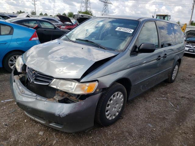 HONDA ODYSSEY LX 2002 with VIN 2HKRL18552H571008 - Photo from auction