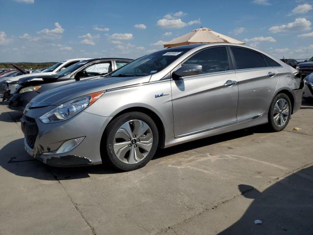 HYUNDAI SONATA HYB 2013 with VIN KMHEC4A48DA098857 - Photo from auction